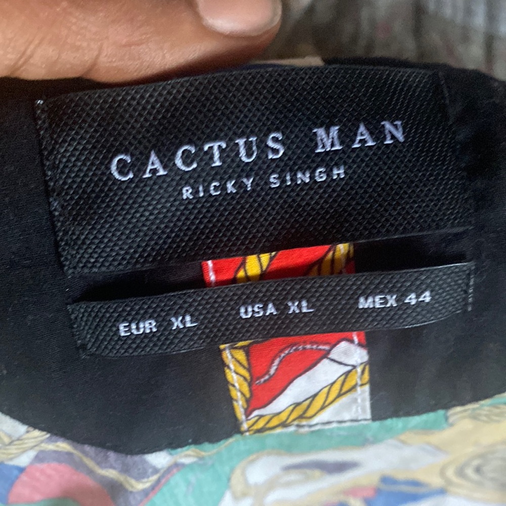 Cactus Man by Ricky Singh Nautical Jacket